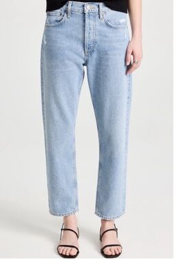 NWOT Agolde Parker Jean 26 in Swapmeet high rise button fly slouchy straight leg